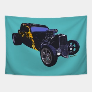 34 Ford Three Window Coupe Tapestry