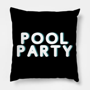 Pool Party Splash Pillow