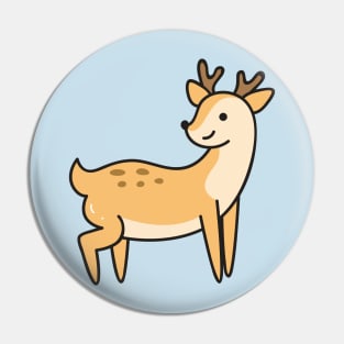 Cute Baby Deer Doodle Drawing Pin