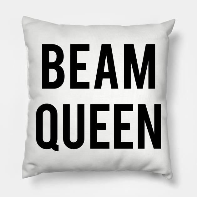 Beam Queen Pillow by jordynslefteyebrow