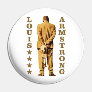 Louis Armstrong Pin