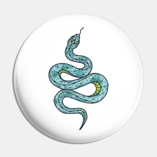 Blue Snake Pin