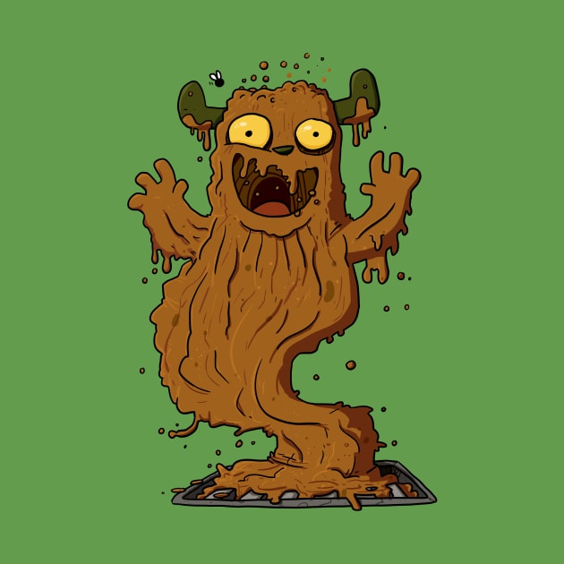 Stinky Sewerage Monster by striffle