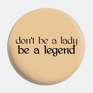 Feminist quote motivational Pin