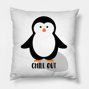 Penguin - Chill Out Pillow