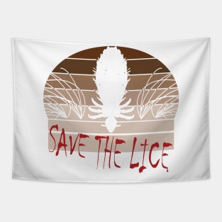 Save The Lice Tapestry