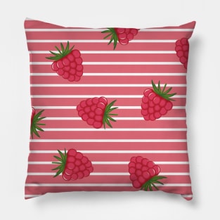 Cool Raspberry pattern Pillow