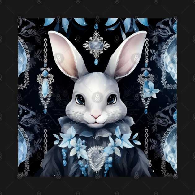 White rabbit by Enchanted Reverie