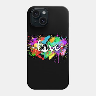 Guinea Pig Love Colorful Typography Animal Phone Case
