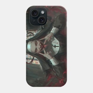 Possessed Nun Horror Phone Case