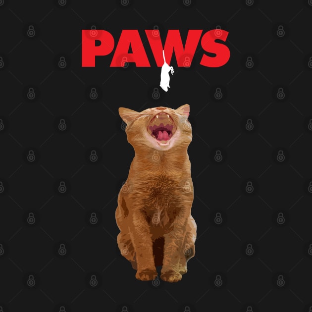 Funny Paws Cat by Funnyology