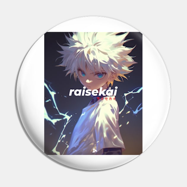 Killua Zoldyck Pin by raisekai