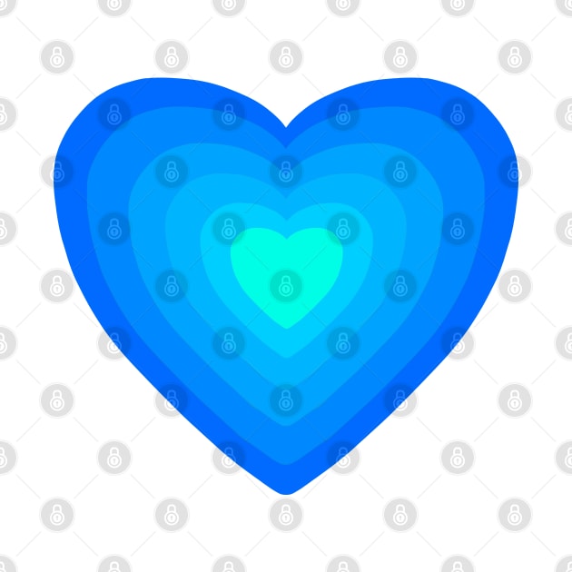 Blue Heart by TheUndeadDesign