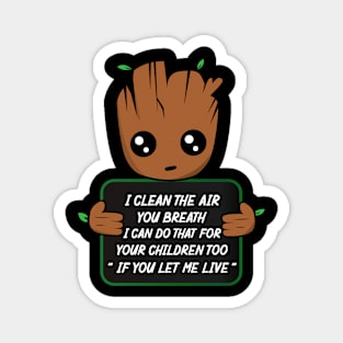 Groot's Massage Magnet