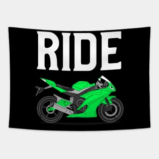 Ride - Sports bike Tapestry