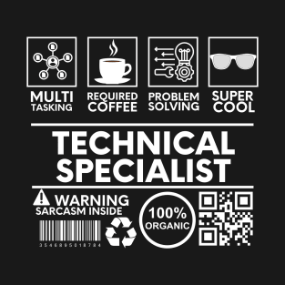 Technical Specialist black T-Shirt