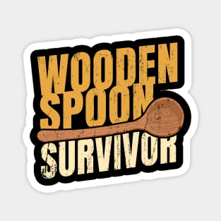 Funny The Wooden Spoon Survivor Magnet