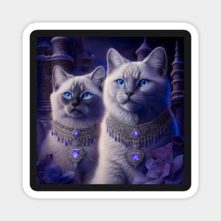 British Shorthair Couple Magnet