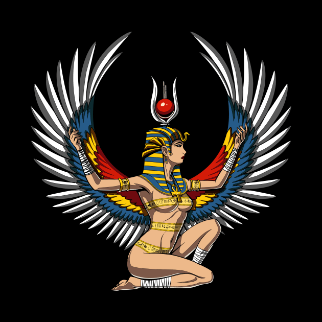 Egyptian Goddess Isis by underheaven