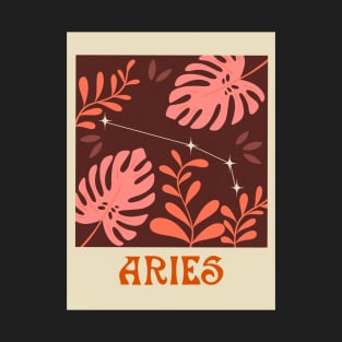 Abstract Aries Zodiac T-Shirt