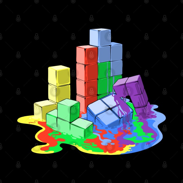 Melting Blocks by Zascanauta