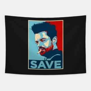 JESSE CUSTER SAVE Tapestry