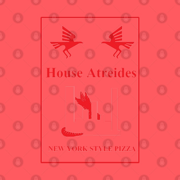 House Atreides new york style pizza by BoredisSam