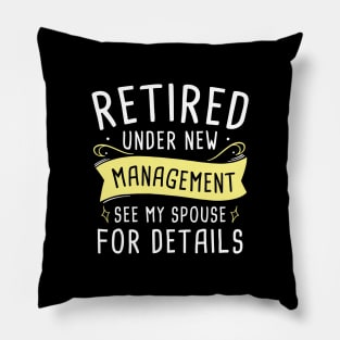 Retired Pillow