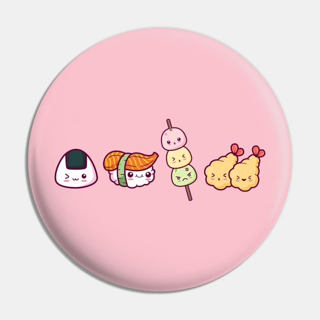 Kawaii Food Pin by Merch Sloth