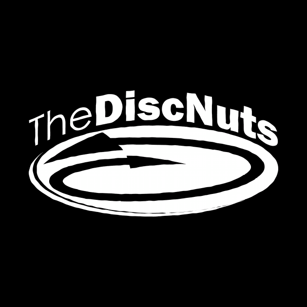 The DiscNuts White Logo by The DiscNuts