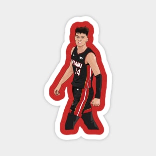 Tyler Herro Mean Mug Miami Heat Magnet