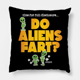 Do aliens Fart? V1 Pillow