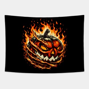 Fire halloween Tapestry