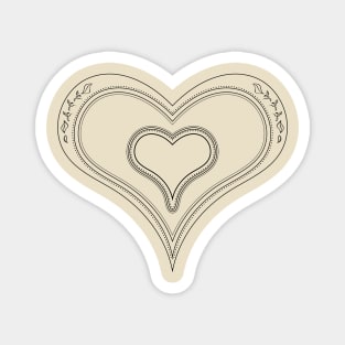 Heart - Outline Magnet