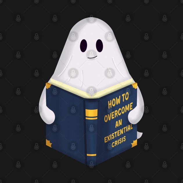 Existential Crisis Book Ghost by GiveMeThatPencil