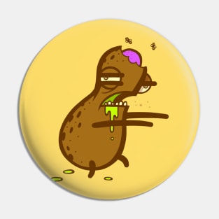 Zombie Peanut Pin