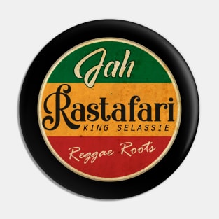 Jah Rasta LP Pin