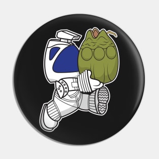 Alien Egg Pin