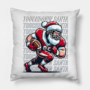 Touchdown Santa Pillow