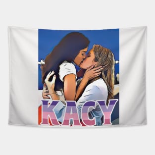 kacy once said you can kiss anyone you want Tapestry