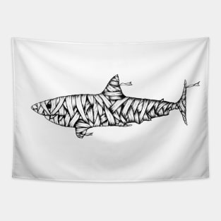 Shark-Mummy Tapestry