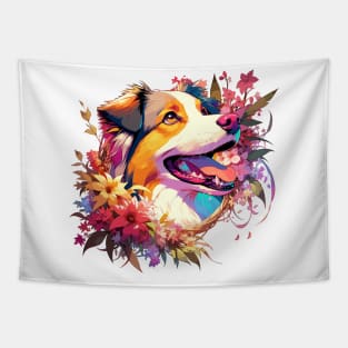 Drentsche Patrijshond Joyful Moment Mothers Day Dog Mom Gift Tapestry