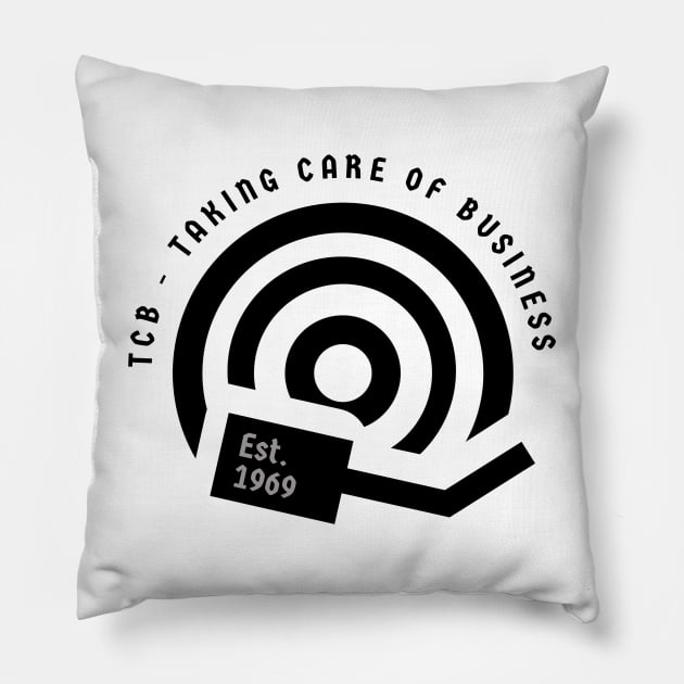 TCB Pillow by CanossaGraphics