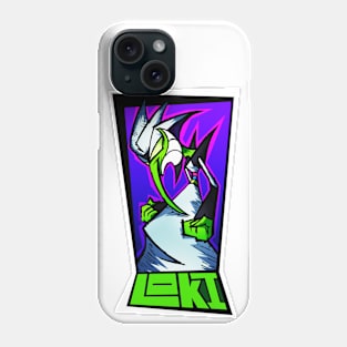 Loki Lowbrow Sinister Pumped Up Phone Case