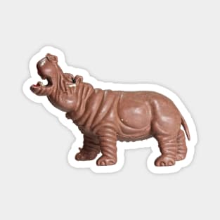 PLASTIC FANTASTIC Hippo Magnet