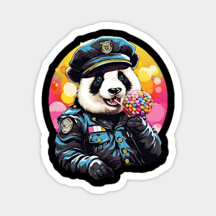 police panda Magnet