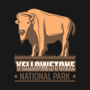 Yellowstone National Park Bison Buffalo T-Shirt