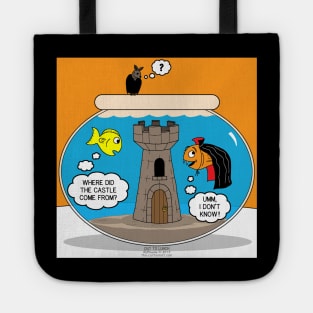 Fishbowl Halloween Castle Tote