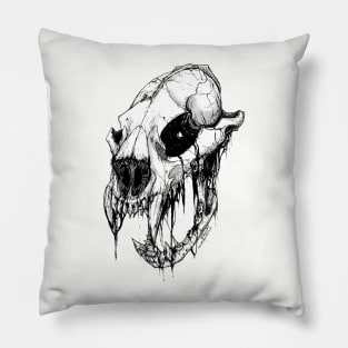 Monster Skull Pillow