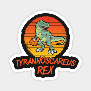 Funny Halloween Dinosaur - Tyrannoscareus Rex - T Rex Magnet